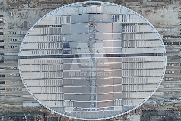 YABO鸭脖光伏支架---闪耀在亚洲最大高铁站皇冠上的宝石