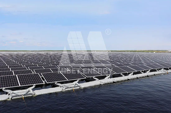 无惧极端气候！YABO鸭脖水上漂浮光伏支架全球出货量超1GW