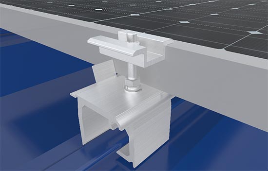 YABO鸭脖彩钢瓦夹具