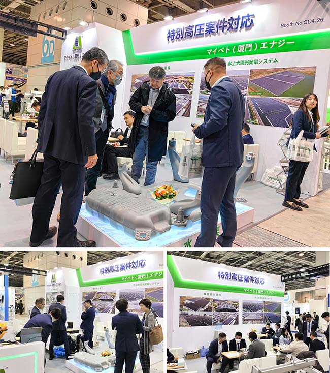 展会现场-客人参观了解YABO鸭脖产品