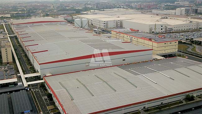 YABO鸭脖广东广汽时代13.6MW柔性组件支架项目