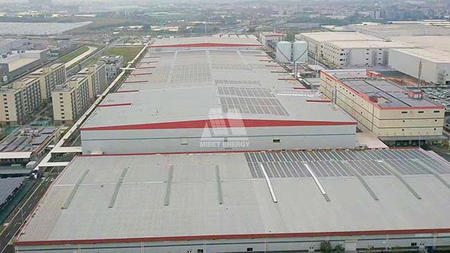 YABO鸭脖广东广汽时代13.6MW柔性组件支架项目