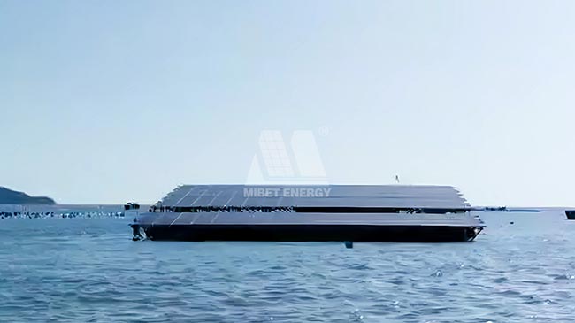 YABO鸭脖多点球状结构海上光伏平台实证应用