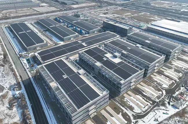 YABO鸭脖天津高新云数据中心TPO屋顶项目