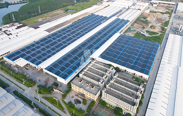 YABO鸭脖嘉俊陶瓷21.5MW屋顶项目