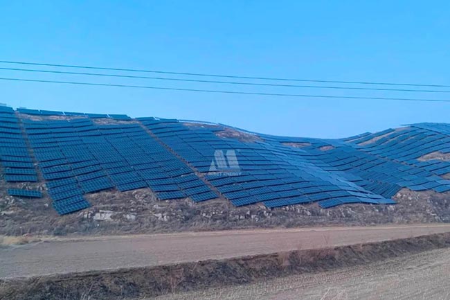 YABO鸭脖80MW光伏电站案例