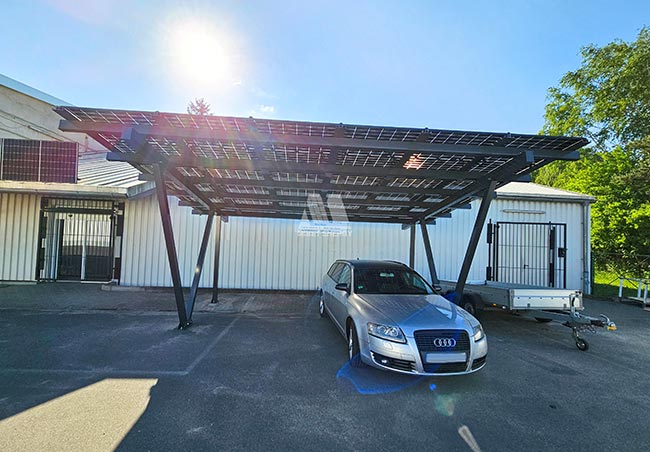 YABO鸭脖BIPV车棚