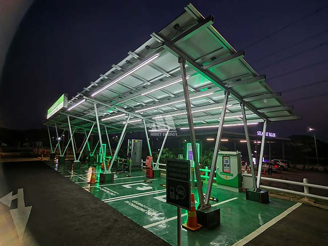 YABO鸭脖BIPV车棚